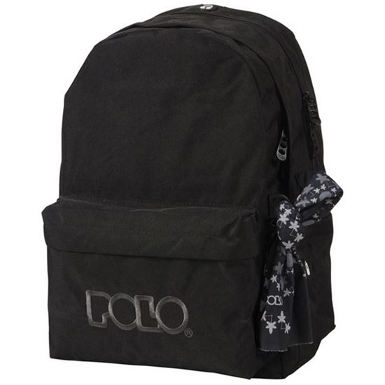 Εικόνα από ΣΑΚΙΔΙΟ ΠΛΑΤΗΣ POLO ORIGINAL DOUBLE SCARF ΜΑΥΡΟ 901235-2002