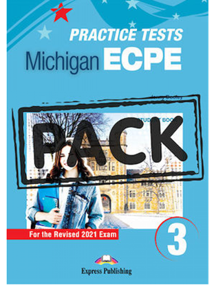 Εικόνα της NEW PRACTICE TESTS FOR THE MICHIGAN ECPE 3 SB (+ DIGIBOOKS APP) 2021 EXAM