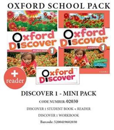 Εικόνα της OXFORD DISCOVER 1 PACK MINI (SB+ WB+READER) - 02030