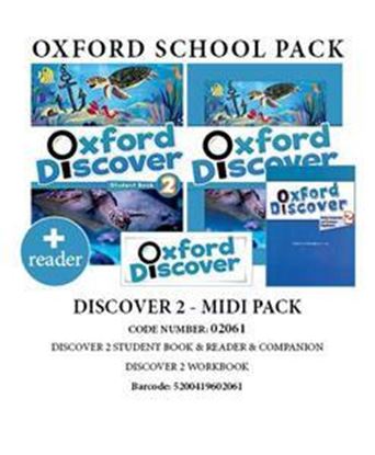 Εικόνα της OXFORD DISCOVER 2 PACK MIDI (SB + WB + COMPANION + READER) - 02061