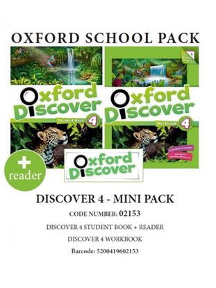 Εικόνα της OXFORD DISCOVER 4 PACK MINI (SB + WB + READER) - 02153