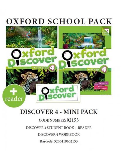 Εικόνα από OXFORD DISCOVER 4 PACK MINI (SB + WB + READER) - 02153