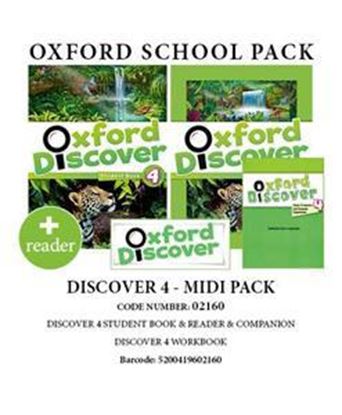 Εικόνα της OXFORD DISCOVER 4 PACK MIDI (SB+ WB+ COMPANION+ READER) - 02160