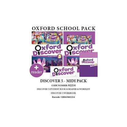 Εικόνα της OXFORD DISCOVER 5 PACK MIDI (SB+ WB+ WORDLIST+ READER) - 02214