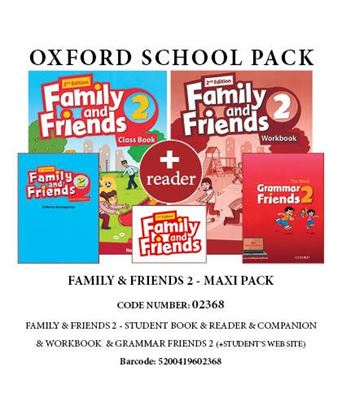 Εικόνα της FAMILY AND FRIENDS 2 MAXI PACK (SB + WB + COMPANION + GRAMMAR FRIENDS 2 SB + WEBSITE+ READER) - 02368 2ND ED