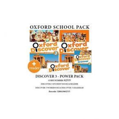 Εικόνα της OXFORD DISCOVER 3 POWER PACK (SB+ WB+ GRAMMAR+ READER) - 02535