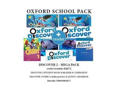 Εικόνα της OXFORD DISCOVER 2 MEGA PACK (SB + WB (+ONLINE PRACTICE) + QUEST 1 GRAMMAR + COMPANION + READER) - 02672