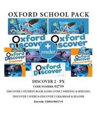 Εικόνα της OXFORD DISCOVER 2 PACK PX (SB + WB + GRAMMAR + WRITING & SPELLING READER) - 02719