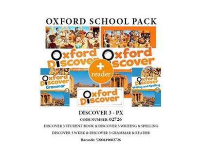 Εικόνα της OXFORD DISCOVER 3 PACK PX (SB + WB + READER + WRITING & SPELLING + READER) - 02726