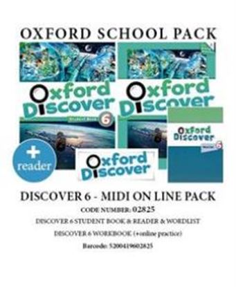 Εικόνα της OXFORD DISCOVER 6 PACK MIDI ONLINE (SB + WB WITH ONLINE PRACTICE + WORDLIST + READER) - 02825