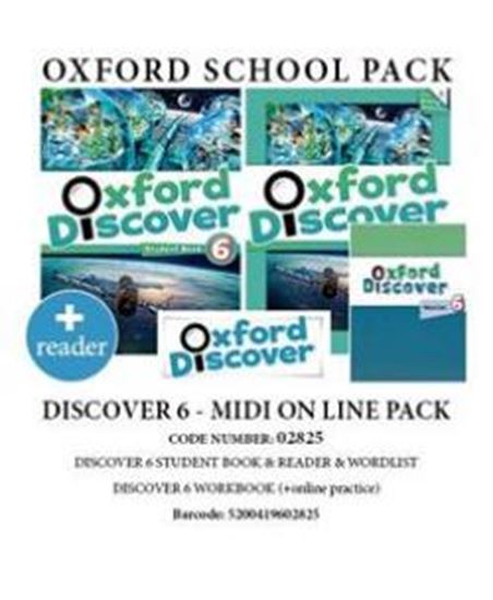 Εικόνα από OXFORD DISCOVER 6 PACK MIDI ONLINE (SB + WB WITH ONLINE PRACTICE + WORDLIST + READER) - 02825