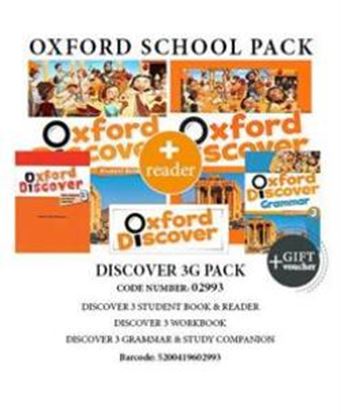 Εικόνα της OXFORD DISCOVER 3 G PACK (SB + WB + GRAMMAR + COMPANION + READER + GIFT VOUCHER) - 02993