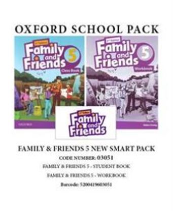 Εικόνα της FAMILY AND FRIENDS 5 NEW SMART PACK (SB 2ND ED + WB 2ND ED) - 03051