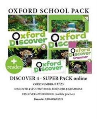 Εικόνα της OXFORD DISCOVER 4 SUPER PACK ONLINE (SB + WB WITH ONLINE PRACTISE + GRAMMAR + READER) - 03723