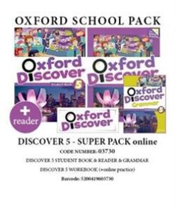 Εικόνα της OXFORD DISCOVER 5 SUPER PACK ONLINE (SB + WB WITH ONLINE PRACTISE + GRAMMAR + READER) - 03730