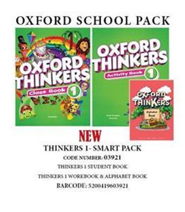 Εικόνα της OXFORD THINKERS 1 NEW SMART PACK (SB + WB + ALPHABET BOOK 2020) 2020 - 03921