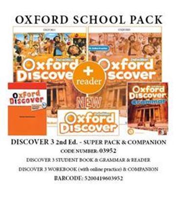 Εικόνα της OXFORD DISCOVER 3 SUPER PACK & COMPANION (SB+ WB WITH ONLINE PRACTISE + GRAMMAR + COMPANION + READER) - 03952 2ND ED