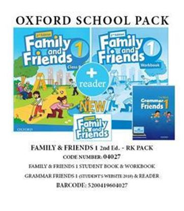Εικόνα της FAMILY AND FRIENDS 1 RK PACK 2020 - 04027 2ND ED