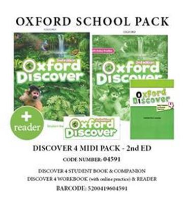 Εικόνα της OXFORD DISCOVER 4 PACK MIDI (SB+ WB (WITH ONLINE)+ COMPANION+ READER) - 04591 2ND ED