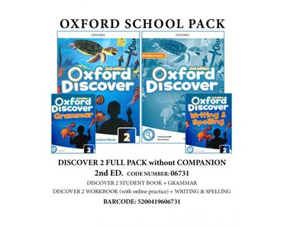 Εικόνα της OXFORD DISCOVER 2 FULL PACK (WITHOUT COMPANION) - 06731 2ND ED