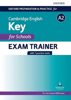Εικόνα της CAMBRIDGE ENGLISH A2 KEY FOR SCHOOLS EXAM TRAINER PRACTICE TESTS W/O KEY
