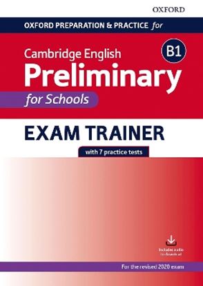 Εικόνα της CAMBRIDGE ENGLISH B1 PRELIMINARY FOR SCHOOLS EXAM TRAINER SB