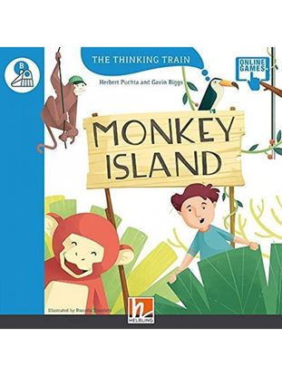 Εικόνα της THE THINKING TRAIN MONKEY ISLAND - READER + ACCESS CODE (THE THINKING TRAIN B)