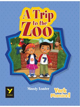 Εικόνα της YORK PHONICS READER: A TRIP TO THE ZOO 1