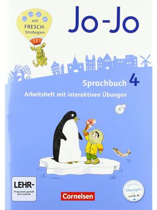 Εικόνα της JO-JO SPRACHBUCH - ALLGEMEINE AUSGABE - NEUBEARBEITUNG 2016 - 4 ARBEITSHEFT - MIT INTERAKTIVEN UBUNGEN ONLINE UND AUF CD-ROM