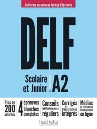Εικόνα της DELF SCOLAIRE & JUNIOR A2 NOUVEAU FORMAT PROFESSEUR (+ RESSOURCES EN LIGNE, + CORRIGES +TRANSCR.)