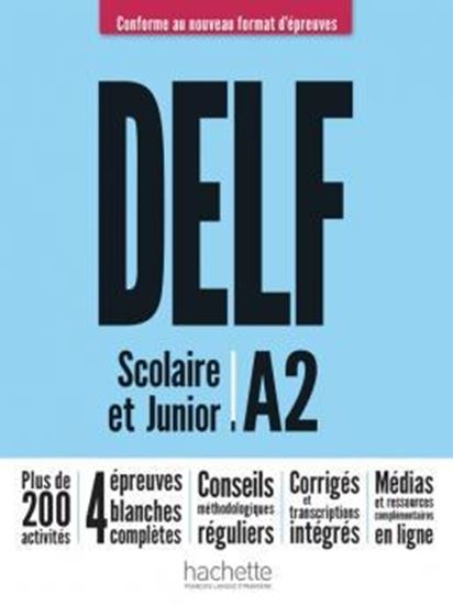 Εικόνα από DELF SCOLAIRE & JUNIOR A2 NOUVEAU FORMAT PROFESSEUR (+ RESSOURCES EN LIGNE, + CORRIGES +TRANSCR.)