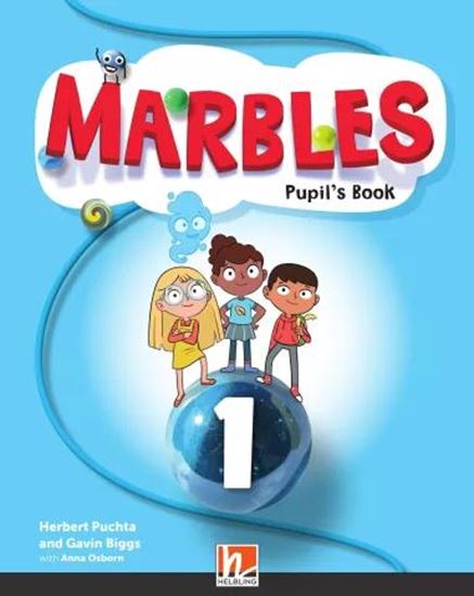 Εικόνα από MARBLES 1 PUPILS PACK (+APP +E-ZONE KIDS +ALPHABET BOOK)