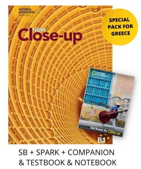 Εικόνα από NEW CLOSE-UP B1 SPECIAL PACK FOR GREECE (SB+SPARK+COMPANION+TESTBOOK+NOTEBOOK)