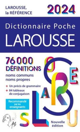 Εικόνα από LAROUSSE DICTIONNAIRE POCHE 2024