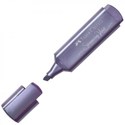 Εικόνα της ΥΠΟΓΡΑΜΜΙΣΤΗΣ FABER CASTELL METALLIC SHIMMERING VIOLET