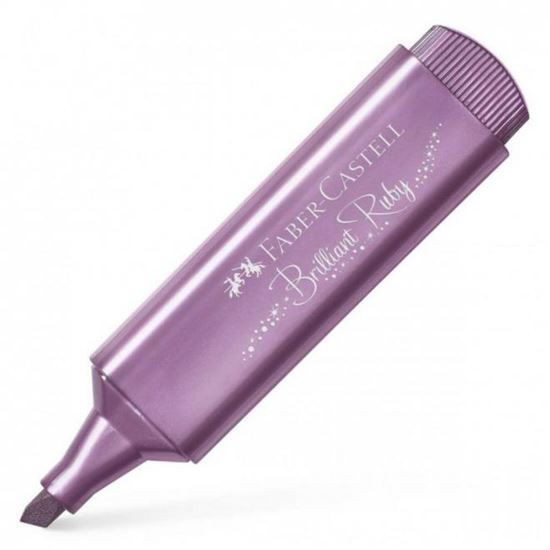 Εικόνα από ΥΠΟΓΡΑΜΜΙΣΤΗΣ FABER CASTELL METALLIC BRILLIANT RUBY