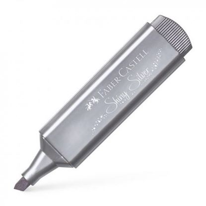 Εικόνα της ΥΠΟΓΡΑΜΜΙΣΤΗΣ FABER CASTELL METALLIC SHINY SILVER