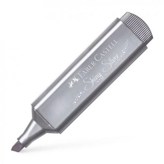 Εικόνα από ΥΠΟΓΡΑΜΜΙΣΤΗΣ FABER CASTELL METALLIC SHINY SILVER