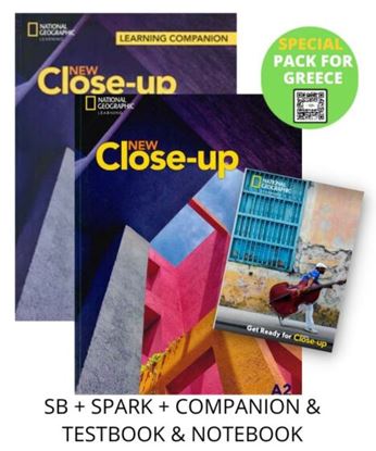 Εικόνα της NEW CLOSE-UP A2 SPECIAL PACK FOR GREECE (SB + SPARK + COMPANION & TESTBOOK & NOTEBOOK)