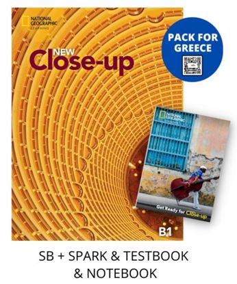 Εικόνα της NEW CLOSE-UP B1 PACK FOR GREECE (SB + SPARK & TESTBOOK & NOTEBOOK)