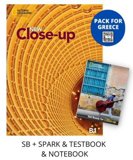 Εικόνα από NEW CLOSE-UP B1 PACK FOR GREECE (SB + SPARK & TESTBOOK & NOTEBOOK)