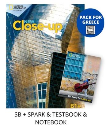 Εικόνα της NEW CLOSE-UP B1+ PACK FOR GREECE (SB + SPARK & TESTBOOK & NOTEBOOK)
