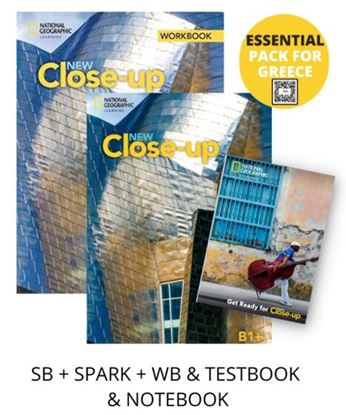 Εικόνα της NEW CLOSE-UP B1+ ESSENTIAL PACK FOR GREECE (SB + SPARK + WB & TESTBOOK & NOTEBOOK)