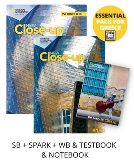 Εικόνα από NEW CLOSE-UP B1+ ESSENTIAL PACK FOR GREECE (SB + SPARK + WB & TESTBOOK & NOTEBOOK)