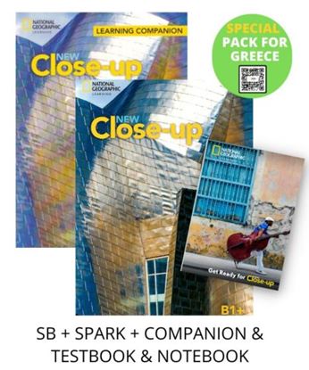 Εικόνα της NEW CLOSE-UP B1+ SPECIAL PACK FOR GREECE (SB + SPARK + COMPANION & TESTBOOK & NOTEBOOK)