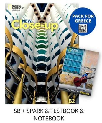 Εικόνα της NEW CLOSE-UP B2 PACK FOR GREECE (SB + SPARK & TESTBOOK & NOTEBOOK)