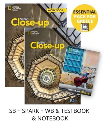 Εικόνα της NEW CLOSE-UP B2+ ESSENTIAL PACK FOR GREECE (SB + SPARK + WB & TESTBOOK & NOTEBOOK)