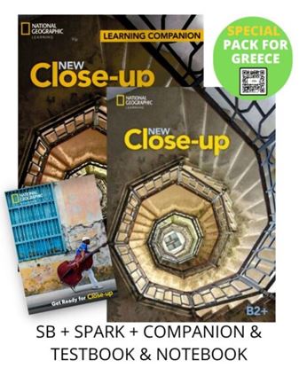 Εικόνα της NEW CLOSE-UP B2+ SPECIAL PACK FOR GREECE (SB + SPARK + COMPANION & TESTBOOK & NOTEBOOK)