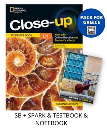 Εικόνα της CLOSE-UP C1 PACK FOR GREECE (SB + SPARK & TESTBOOK & NOTEBOOK)