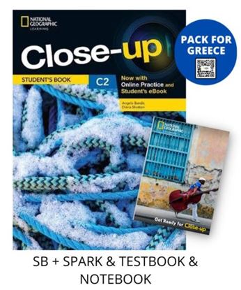 Εικόνα της CLOSE-UP C2 PACK FOR GREECE (SB + SPARK & TESTBOOK & NOTEBOOK)